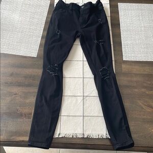 Hollister Black High-Rise Skinny Jeans